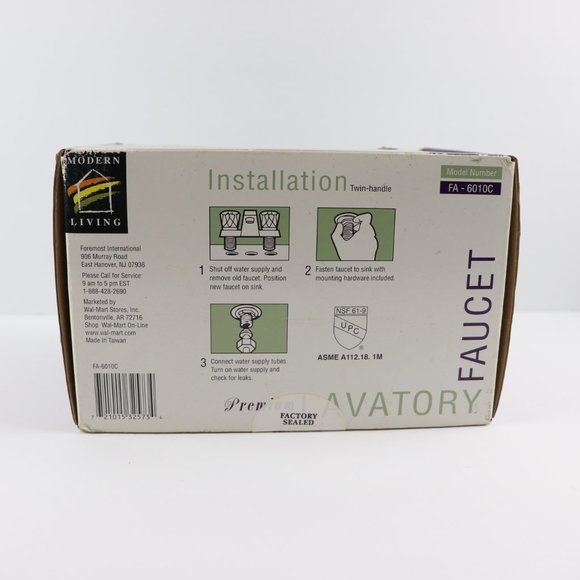 Modern Living Vintage Premium Lavatory Faucet FA-6010C - Picture 5 of 9